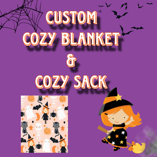 Custom Cozy Blanket & Sack